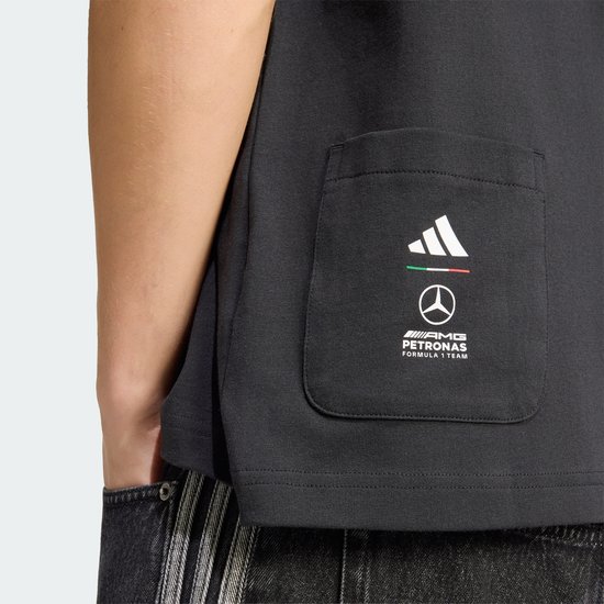 Adidas Performance Mercedes - Amg Petronas Formula 1 Team Giro Di Mercedes T-Shirt - Heren - Zwart van adidas Performance — afbeelding 3