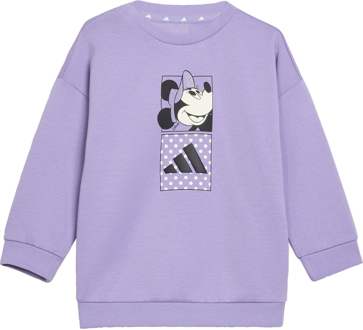 Adidas Sportswear Adidas Disney Minnie Mouse T-Shirt Set Kinderen Paars