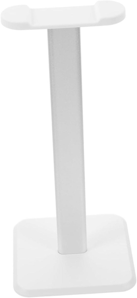 Hoofdtelefoonstandaard - Houder Oortelefoon - Bureau Organisatie - Stabiel Aluminium - 23 cm Hoog - Wit