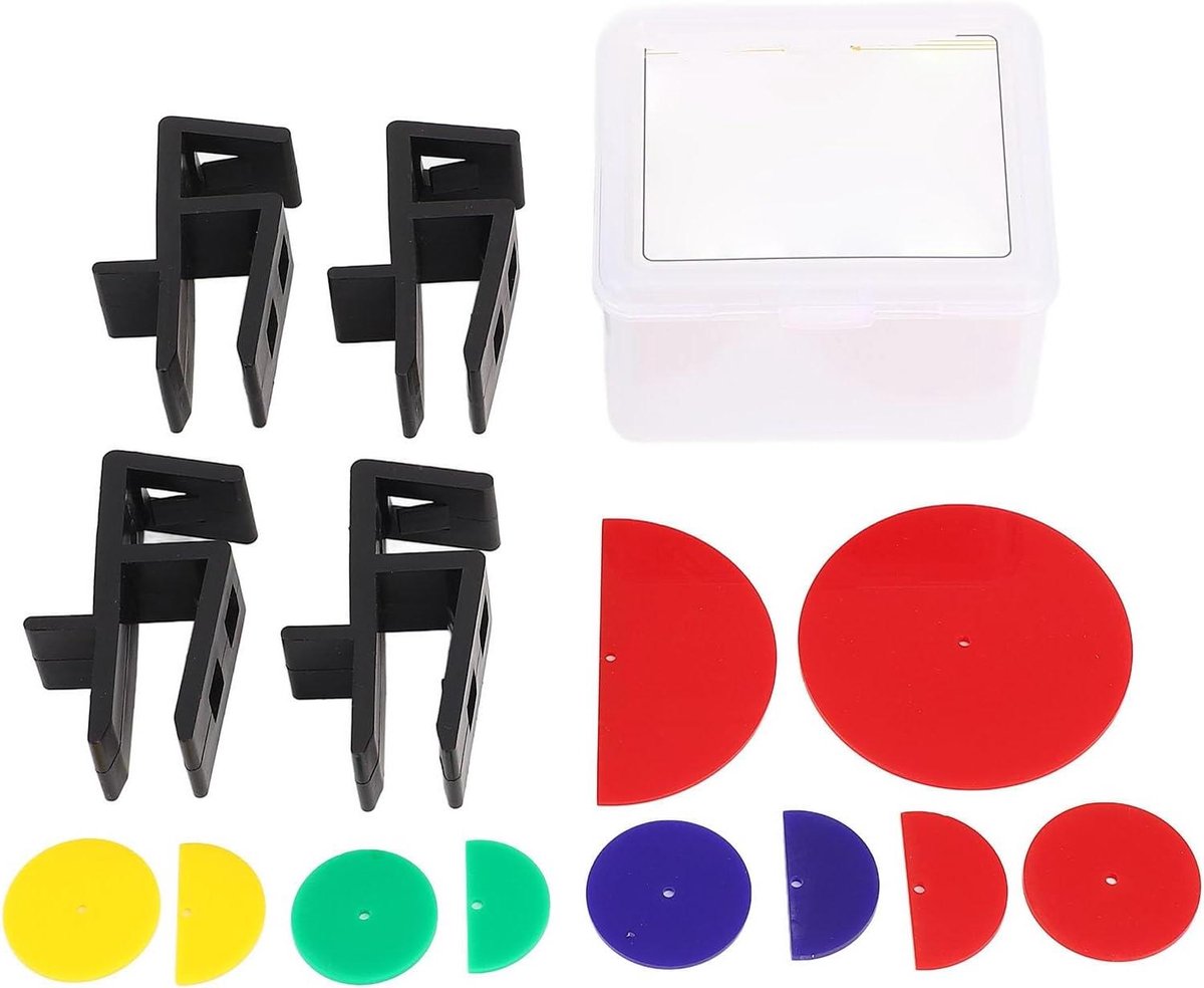 Houtbewerking Jig Set - Timmerwerk Mallen - Nauwkeurig Markeren - Eenvoudig Gebruik - 15-20mm - Grijs