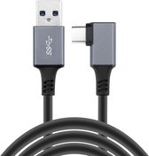 imoshion kabel geschikt voor Oculus Quest 1 & 2 en Meta Quest 3 Link - 5 meter - Zwart