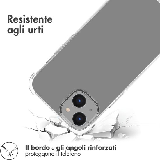 imoshion Hoesje - Geschikt voor Apple iPhone 14 - Shockproof Case - Transparant