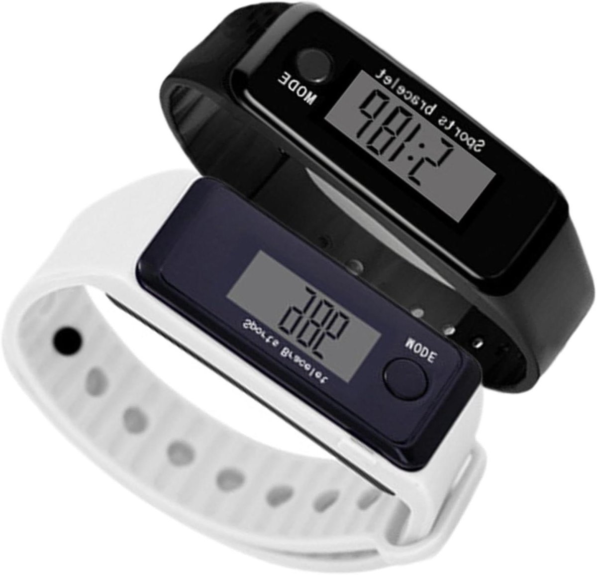 Stappenteller Horloge - Activiteit Tracker - Fitness Doelen - Waterbestendig Ontwerp - Niet Gespecificeerd - Zwart