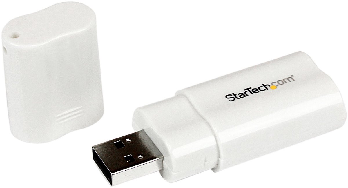 StarTech USB naar Stereo Audio Adapter Geluidskaart