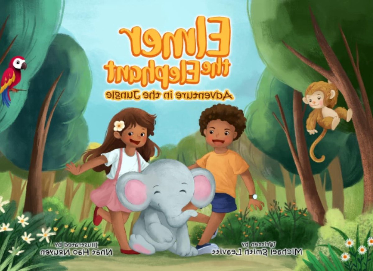 Elmer de Olifant - Kinderboek Interactief - Samen Spelen - Zoek en Vind Avontuur - 32 pagina's - Gekleurd