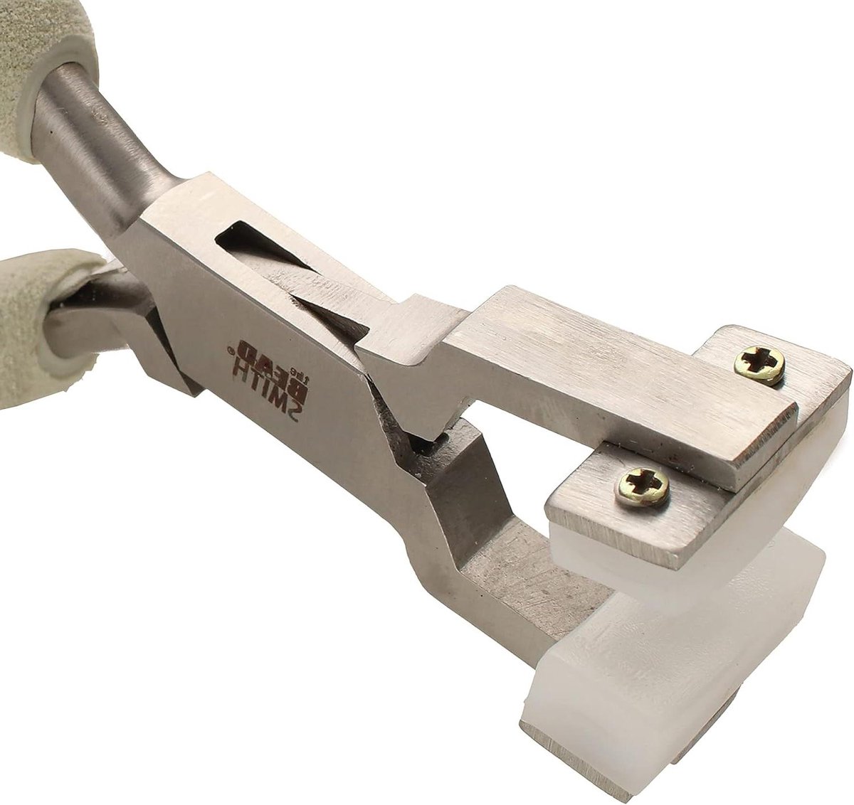 Buigtang met Nylon Kaken - Sieraden Tang - Sieraden Vormgeven - Beschermt tegen Krassen - 159 mm - Zilver