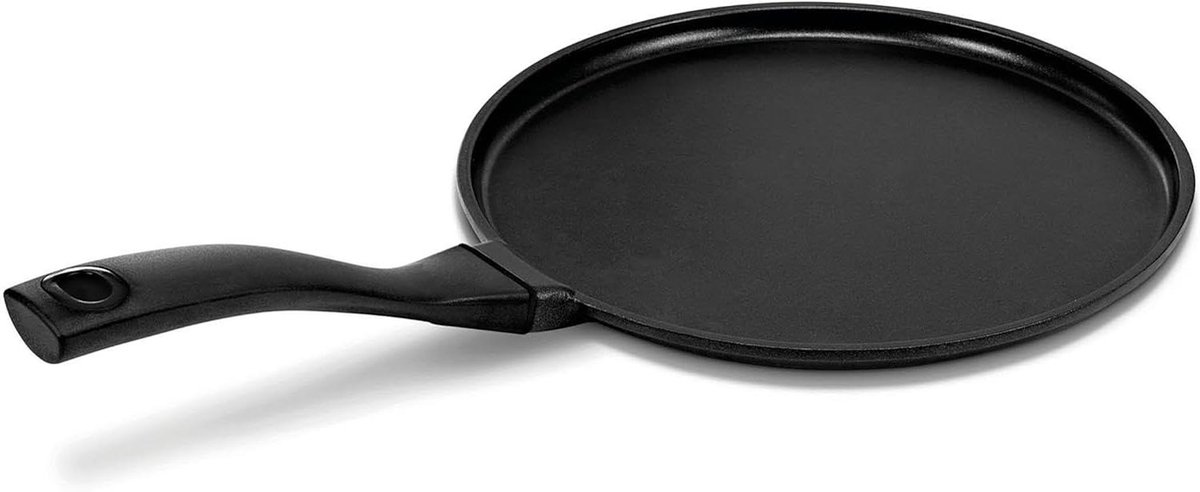 Pannenkoekenpan - Crêpepan Koekenpan - Pannenkoeken Bakken - Keramische Anti-aanbaklaag - ø 28 cm - Zwart