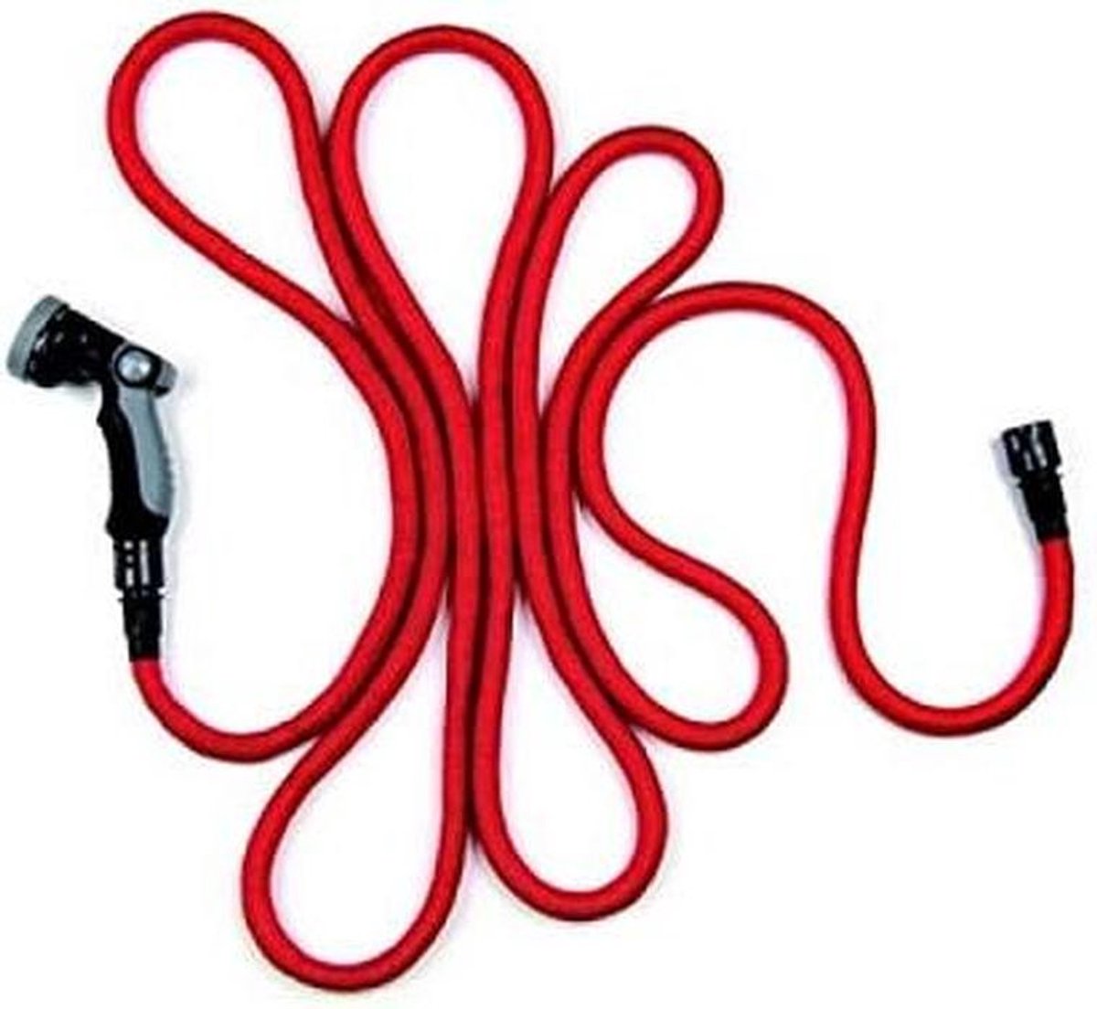 Uittrekbare Tuinslang - Flexibele Slang - Tuin Besproeien - Lichtgewicht Materiaal - 75-23 meter - Rood