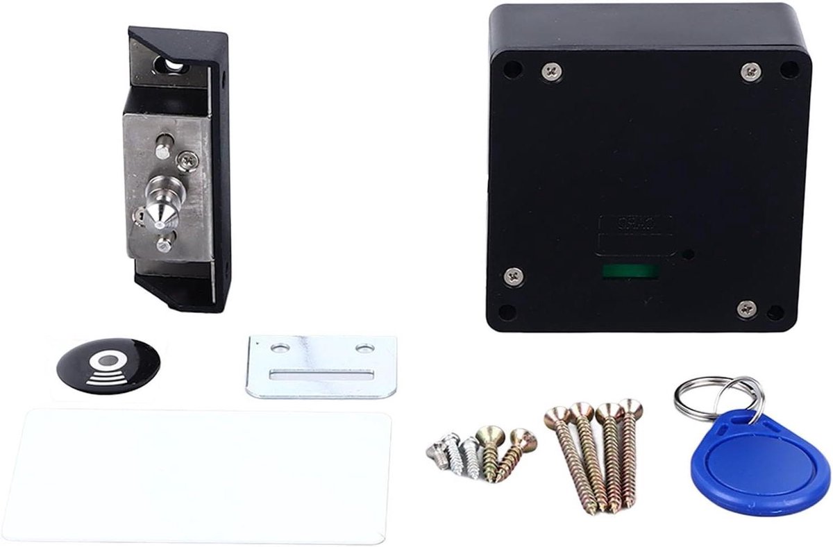 NFC Kastslot - Elektronisch Slot - Veilige Opberging - NFC Kaarttechnologie - 15 x 11 x 4 cm - Zwart