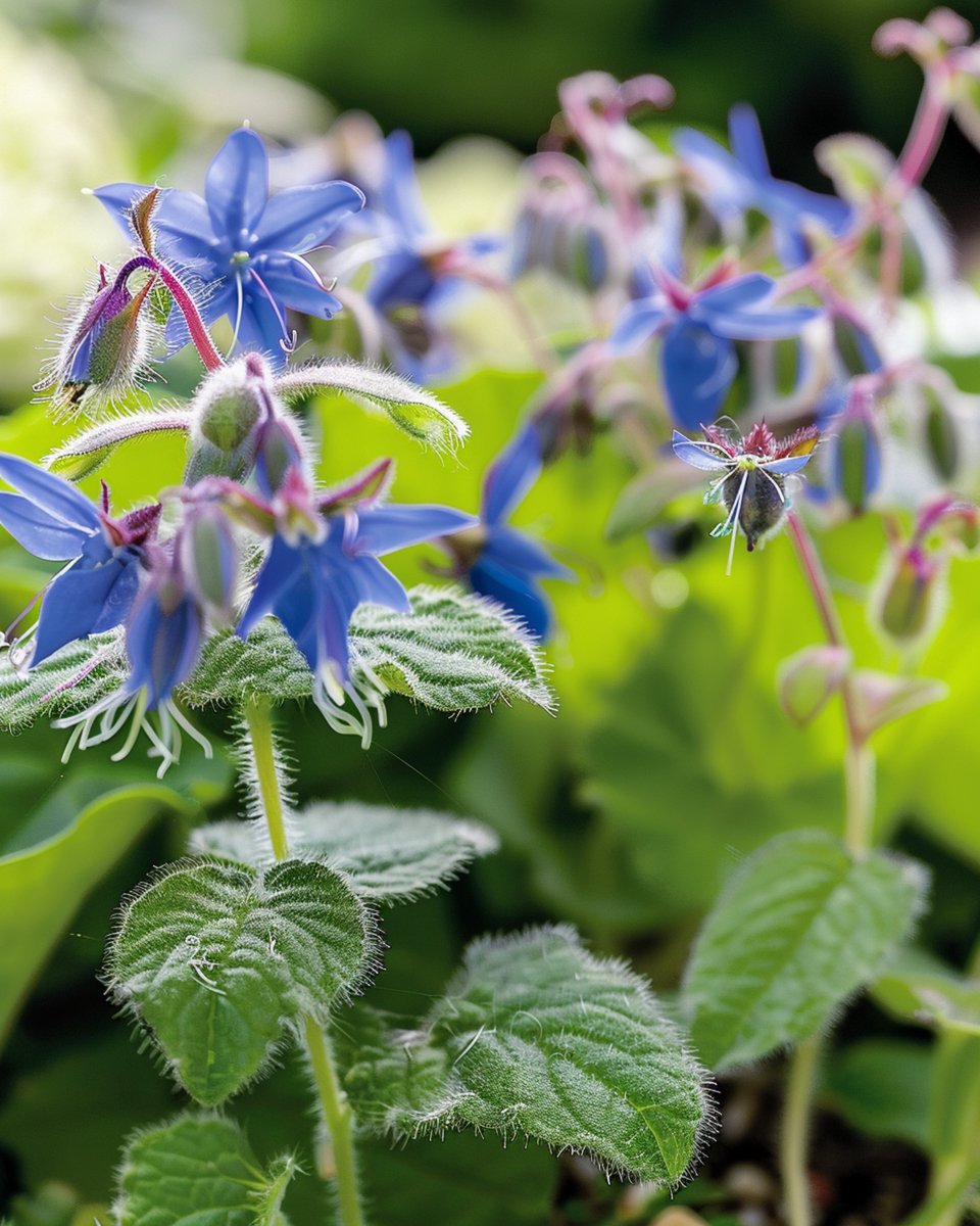 3 sets - Komkommerkruid Zaden Borago Officinalis Eenjarig Kruid