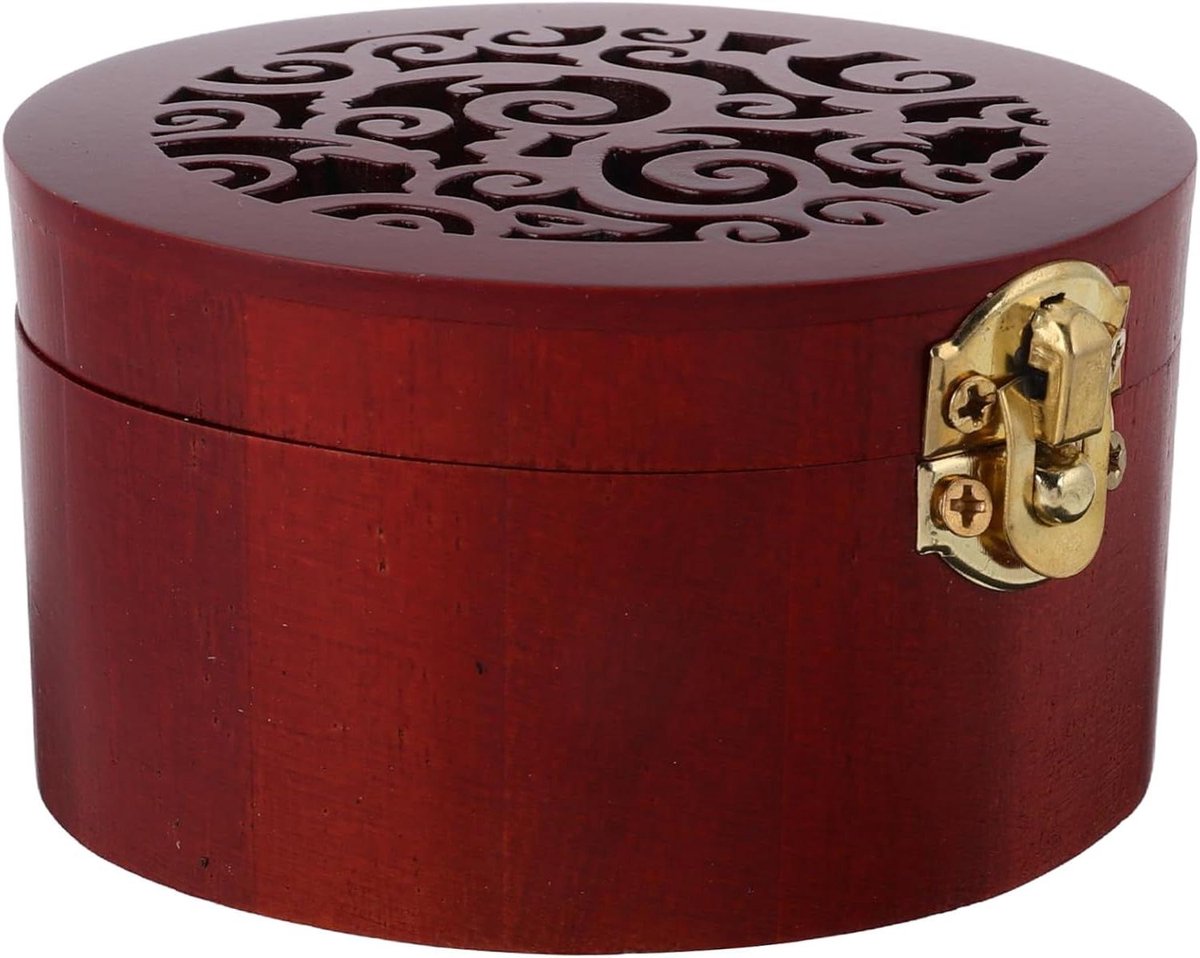Muziekdoos Knutselpakket - Doe-het-zelf Doos - Creatief Hobbyen - Inclusief Mechanisme - 8.2 x 8.2 x 4.7 cm - Bruin