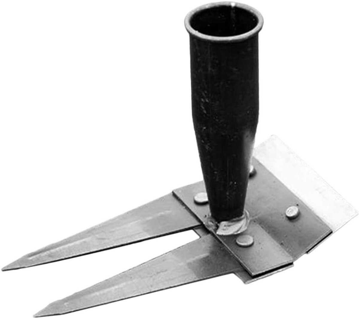 Onkruidgereedschap Tuin - Tuinhark Gazon - Gazon Onderhoud - Modulair Ontwerp - 2 Tanden - Metaal