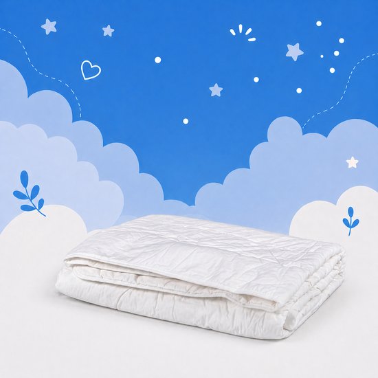 Ultra Soft Princess Zomer kinderdekbed - wit  - junior-120x150 cm