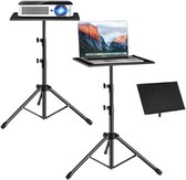 Projector Statief – Universele Laptop & DJ Statief – Standaard -Verstelbaar Opvouwbare Vloerstandaard – Voor Podium, Studio & Thuisgebruik