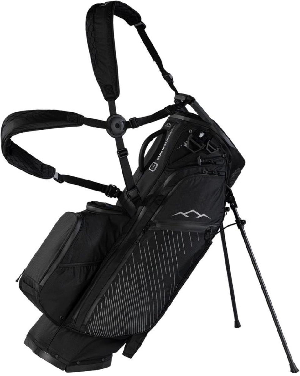 Sun Mountain E4.5 VLO H2NO Waterproof Hybride Standbag - Zwart | Kleur: Zwart | | |