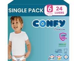 Confy Premium - Luiers Maat 6 (15+kg) - 24 Luiers