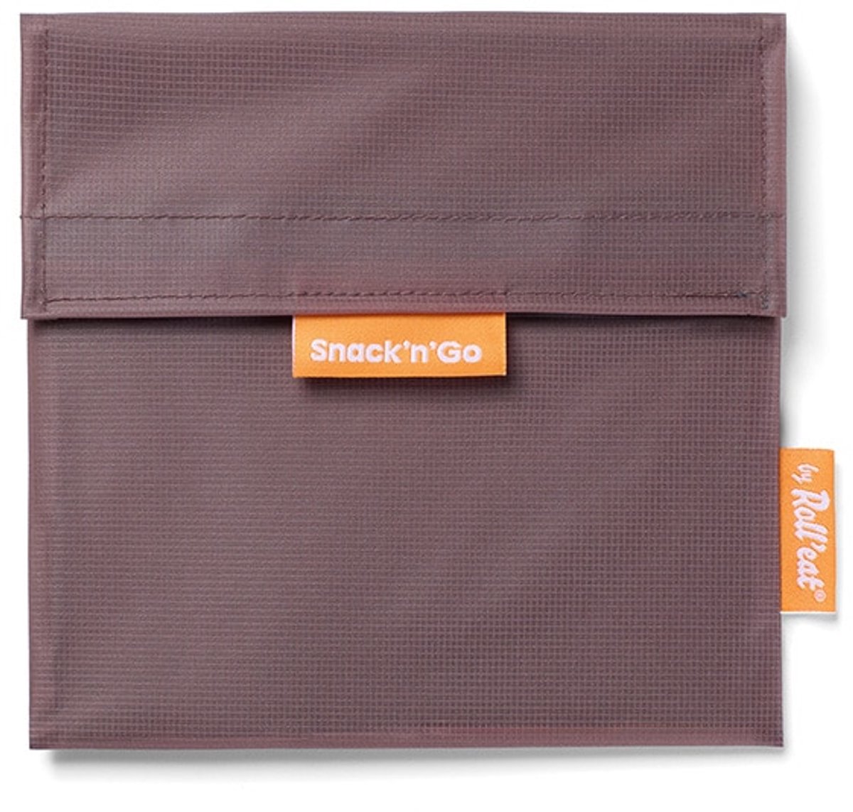Snack'n'Go Outdoor Red Clay - Duurzame Lunchzakje voor Wandelen & Kamperen – Herbruikbare Broodzak – Compact & Lichtgewicht