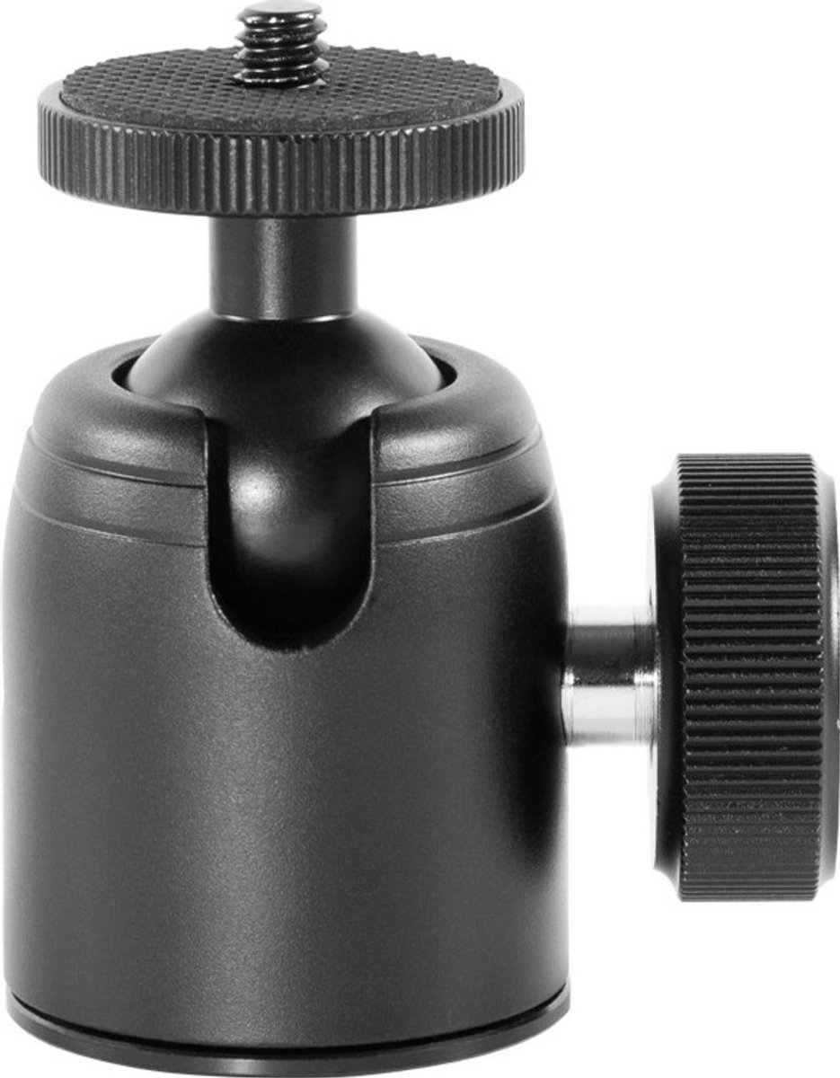 Mini-balhoofd met 360° draaibare camerabevestiging - verbetert de stabiliteit