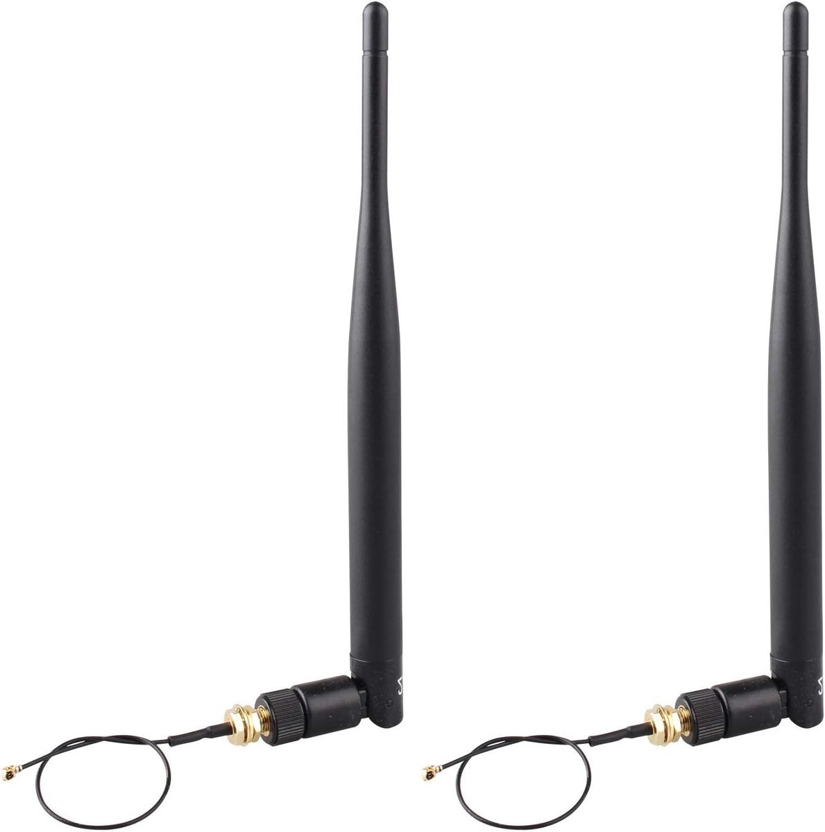 Dual-Band High Gain Wireless Router Antenne 5DBI met 15cm U.FL Mini PCI naar RP-SMA Pigtail RF Kabel voor Betere WiFi Verbinding en Bereik