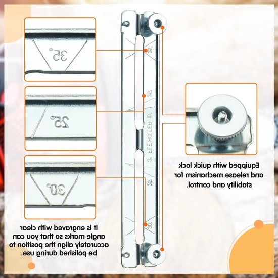 11-delige Slijpset voor Kettingzagen met Vijlen en Accessoires — afbeelding 4