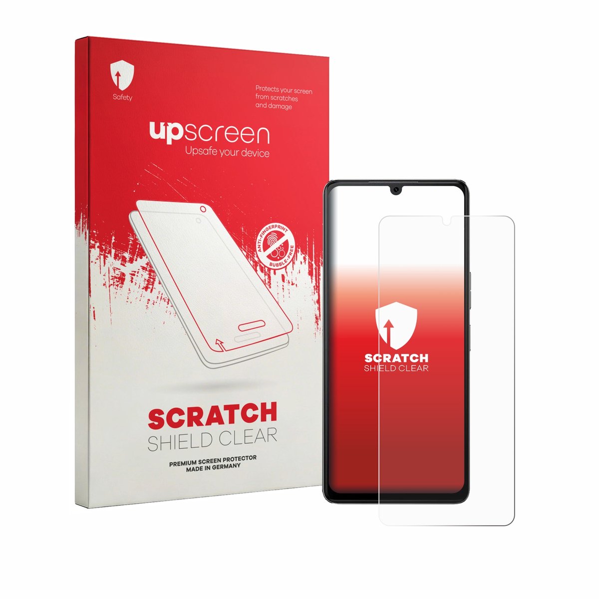 upscreen - Screenprotector voor Cubot P90 - Folie Beschermfolie transparant