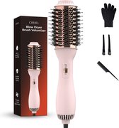 Ciriel 5-in-1 Föhnborstel - Anti-pluis - 3 Warmtestanden - Lichtgewicht - Warmteborstel - Krulborstel - Incl 2x haarclips & Handschoen & Kam - Haardroger met Borstel