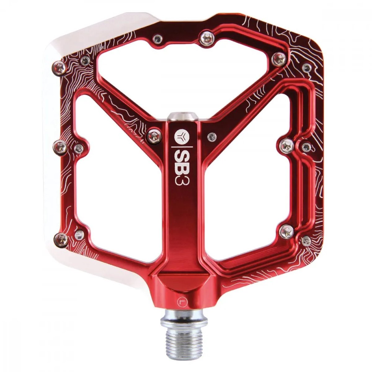 Sb3 Spectrum Pedalen Rood