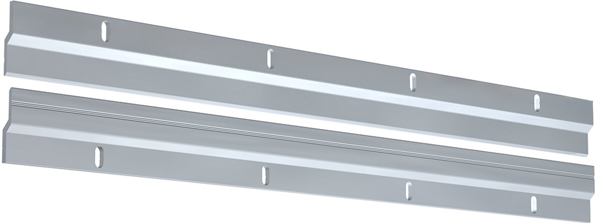 Newly stabiele ophanging voor schilderijen direct aan muur - Verstelbare ophanging - Newly Z100 Powerbar - Z-bar 200 cm