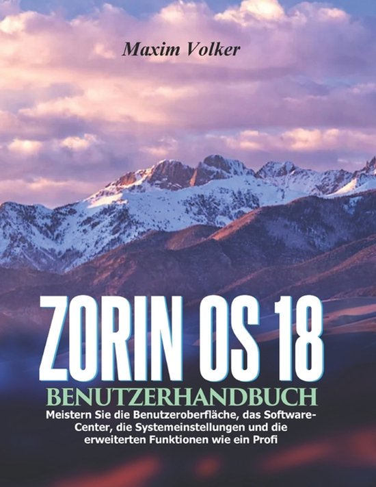 Zorin OS 18 Benutzerhandbuch - cover