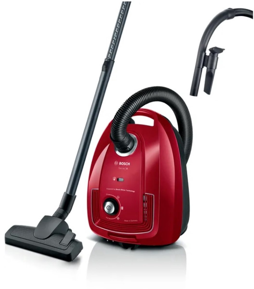 Bosch Bosch BGLS4X201 Serie 4 - Stofzuiger met zak - Roo - afbeelding 4
