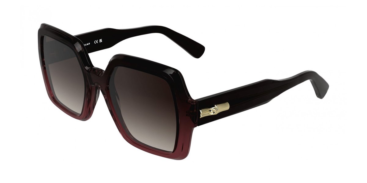 Longchamp LO790S Transparent gradient burgundy 54/22/145 WOMAN Zonnebrillen