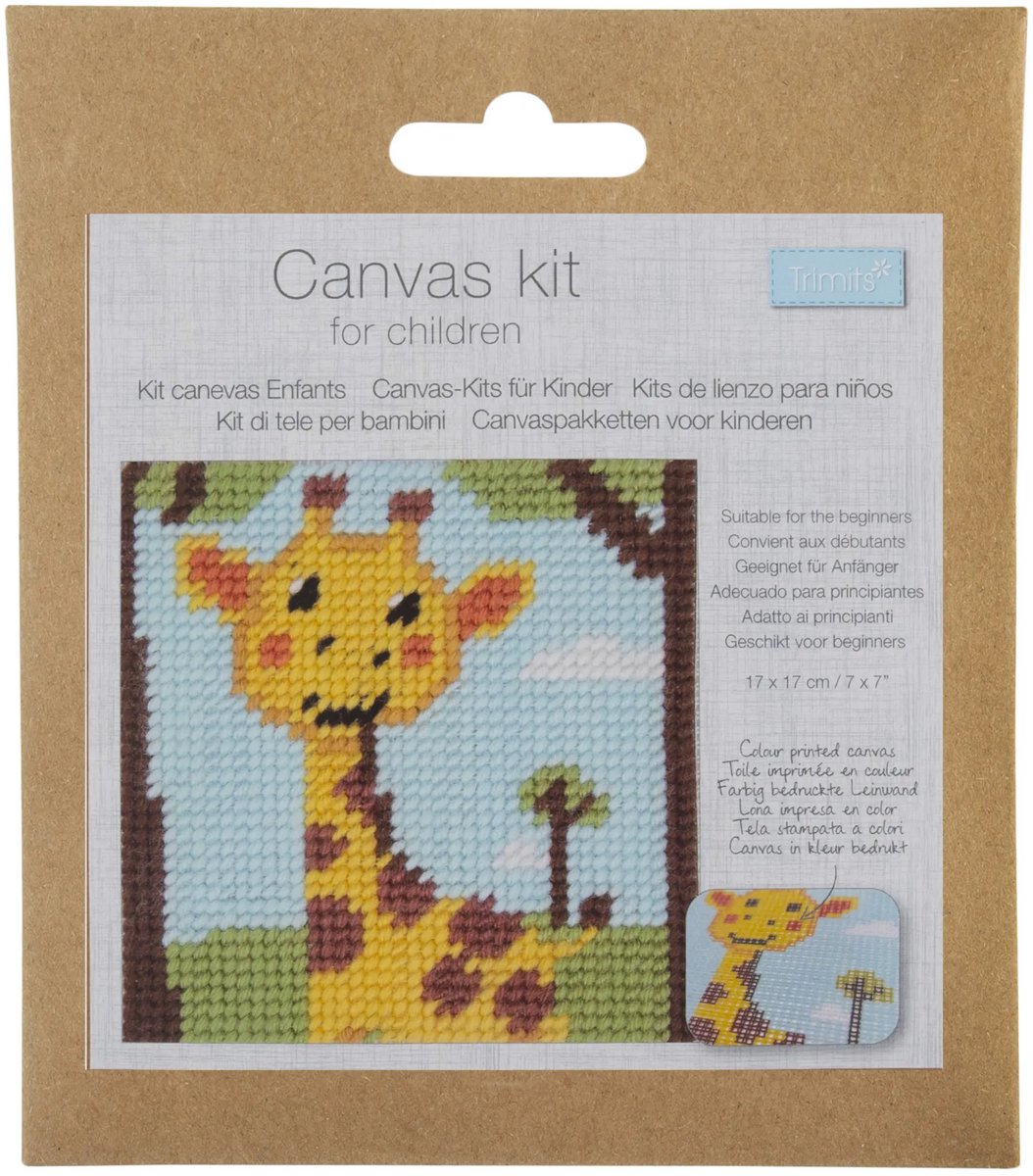 trimits borduurpakket giraffe