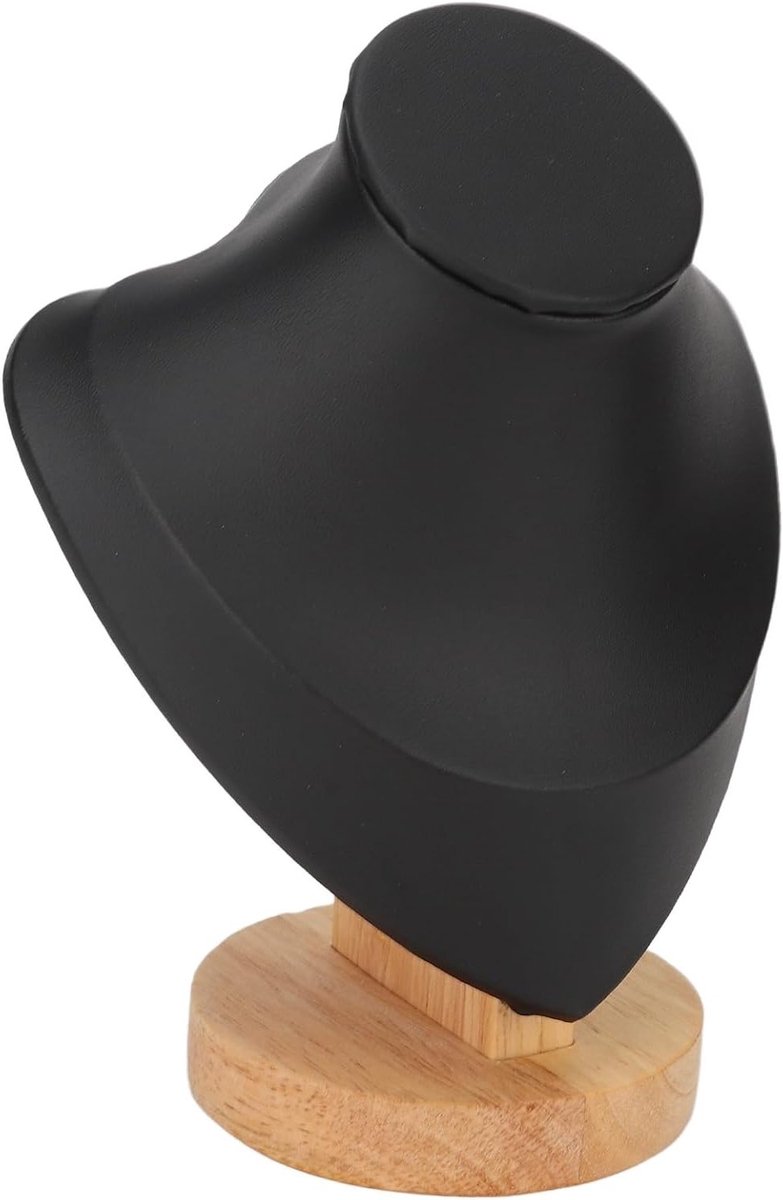 Elegante 6.9 Inch Sieradenstand voor Kettingen, Flanellen Easel en Mannequin voor Winkel en Evenementen, Perfect voor Sieradenpresentatie en Tentoonstellingen