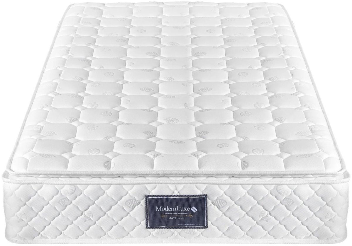 Linkforu Pocketvering Matras - Zacht en Ondersteunend – 7 Comfort Lagen – Anti - Allergisch - 200x90x25 cm Wit