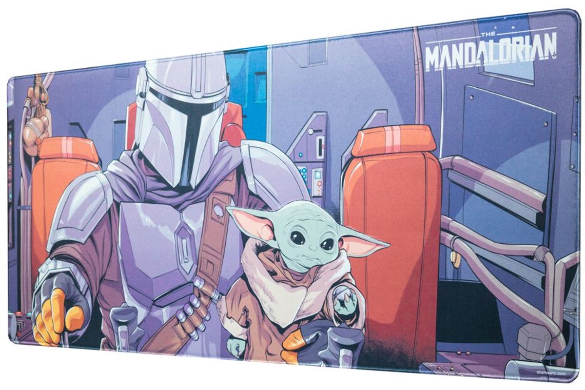 Vedes gaming muismat Mandalorian The Child XL - groot formaat.
