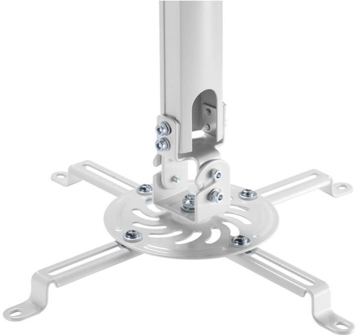 Reflecta Prometheus Beamer-plafondbeugel Plafondhouder, Draaibaar, Kantelbaar Afstand vloer-plafond (max.): 580 mm Wit