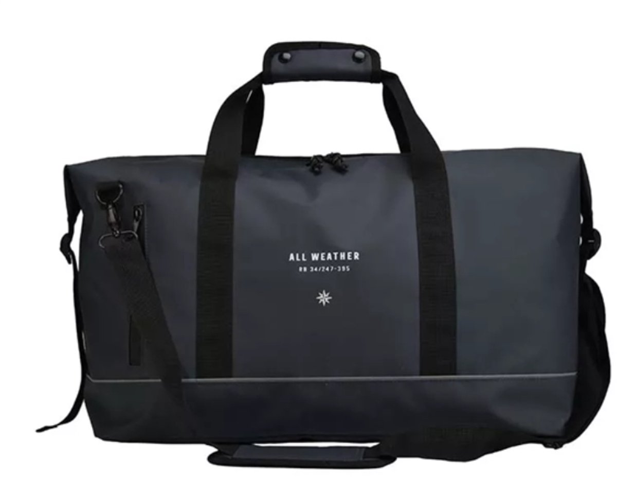 Ralph Boyer All Weather Sporttas Donkerblauw – Waterafstotende Duffeltas 52 x 25 x 32 cm – Tarpaulin Reistas