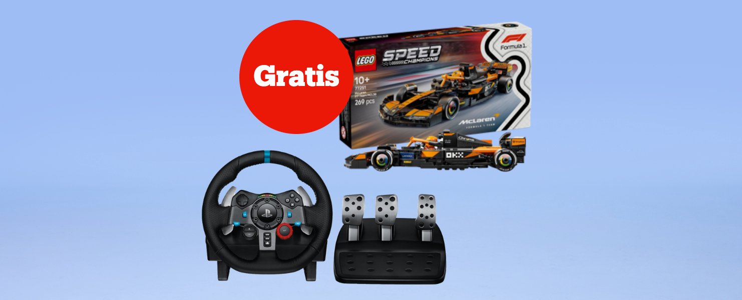 Gratis LEGO® Racewagen Gratis LEGO® Racewagen