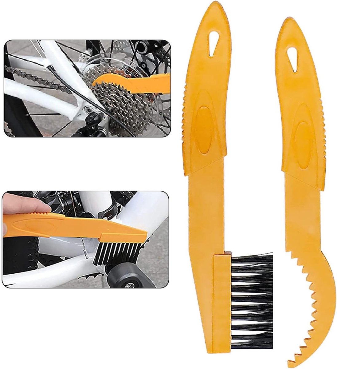 Allecta - Fiets Reinigingsborstel Set met Handschoenen - Bike Cleaning Tool - Fietsenreiniging.