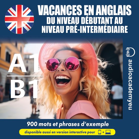 Vacances en anglais A1-B1 - cover