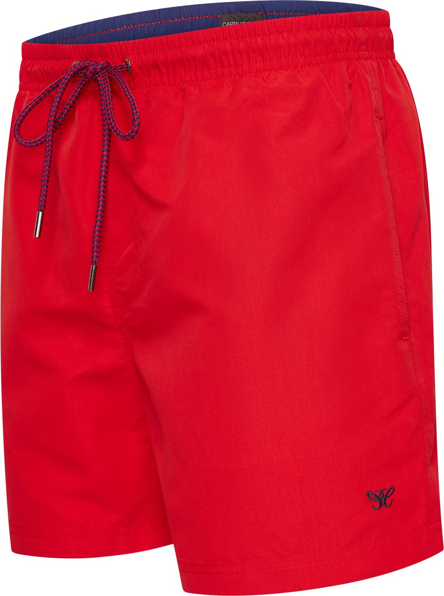 Capuccino Italia Zwembroek heren met Binnenbroek Rood (Red) XXL