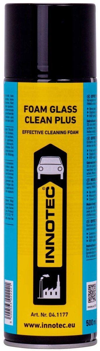 Bol.com Innotec foam glass clean plus 500ml glas reiniger aanbieding