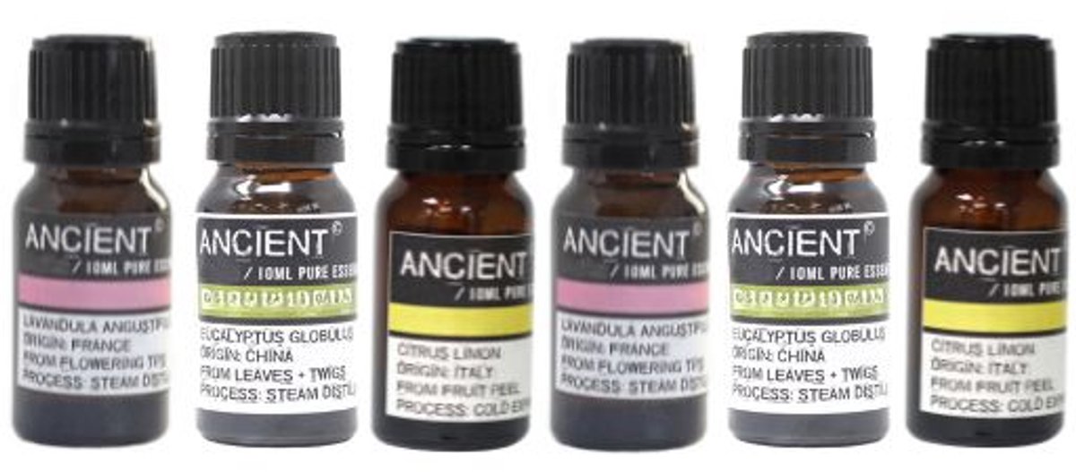 Chakra Etherische Olie Set - 60 ml - Cadeau