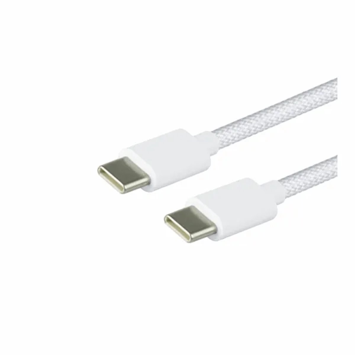 Kabel green mouse usb-c to usb-c data woven 2m | 5 stuks