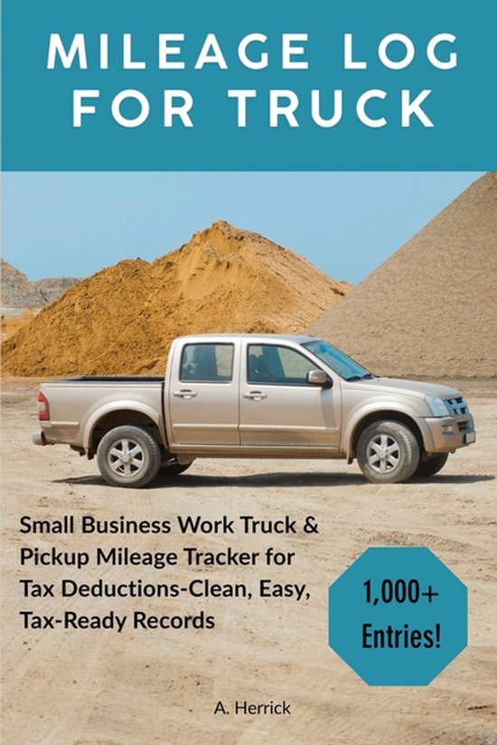 Mileage Log for Truck - cover