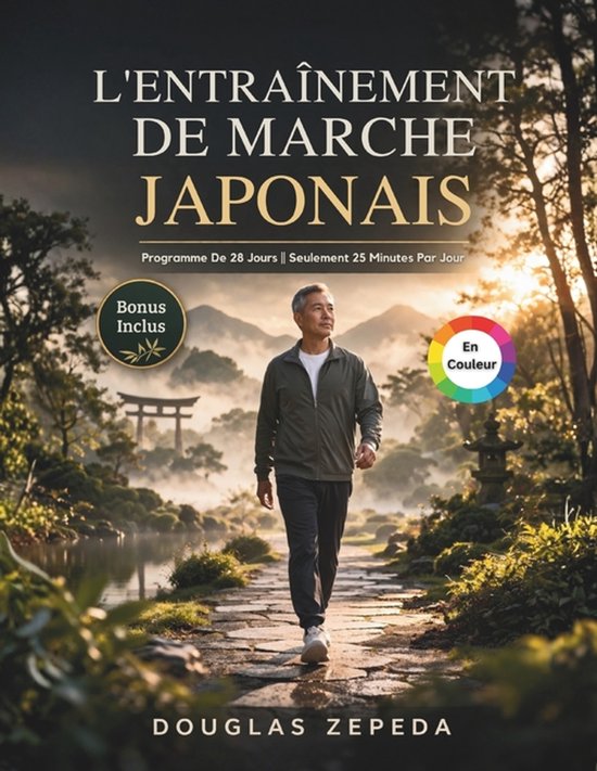 L'entraînement De Marche Japonais (En Couleur) - cover