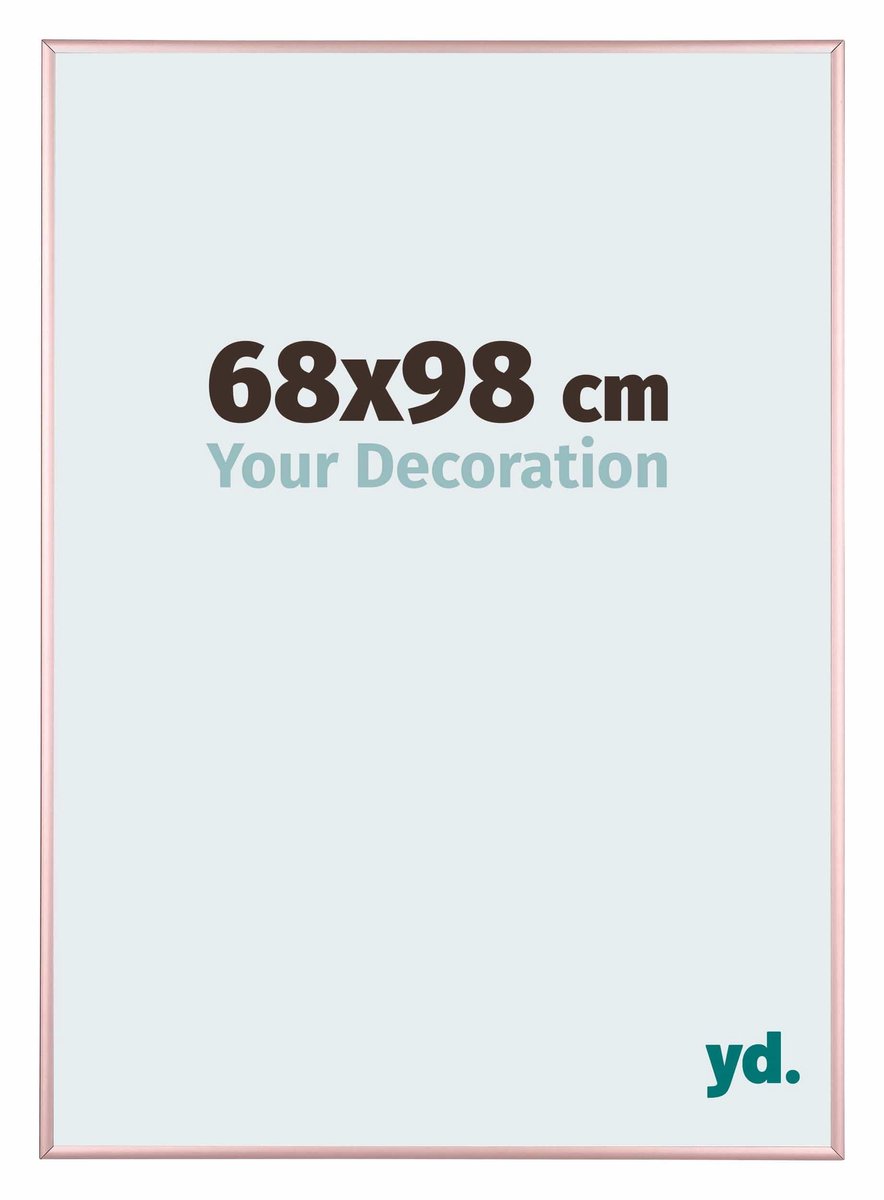 yd. Your Decoration - Fotolijst 68x98 cm - Aluminium - Koper - Kent