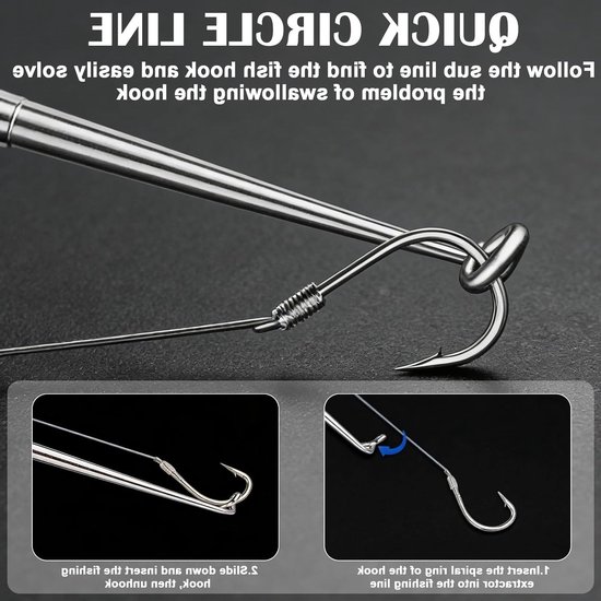 Set van 10 UV-actieve twistlepels voor forel, inclusief rolling swivels en vishaakverwijderaar, ideaal voor visaccessoires en twister technieken — afbeelding 5