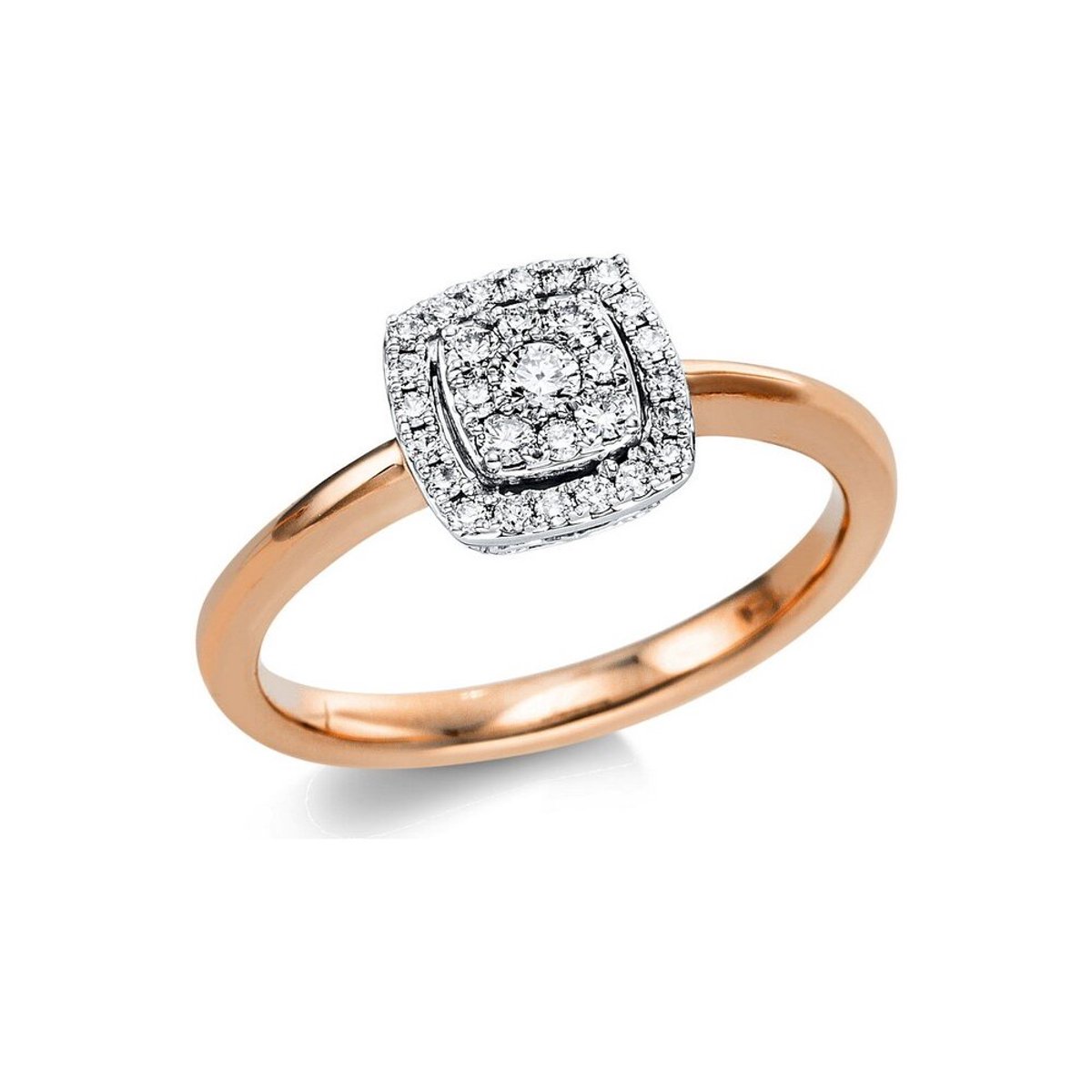 Luna Creation - Ring - Dames - 18K Roségoud DiamantDiamant - 0.25 ct - 1V665RW854-1-54