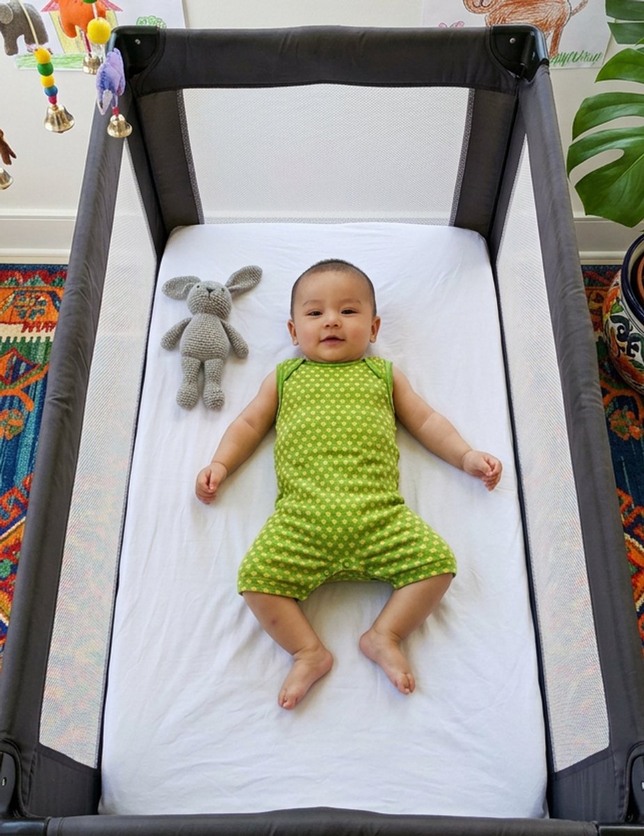 Ducksday - romper - baby - unisex - Funky Green - maat 68